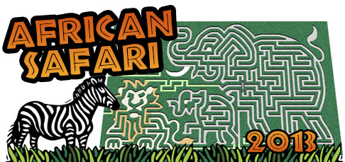 African Safari - Corn Maze 2013