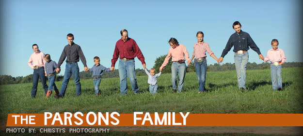The Parsons Family - Farmland Adventures, AR