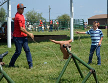 Roping Area