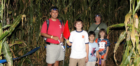 Flashnights in the Corn Maze - Springdale, AR